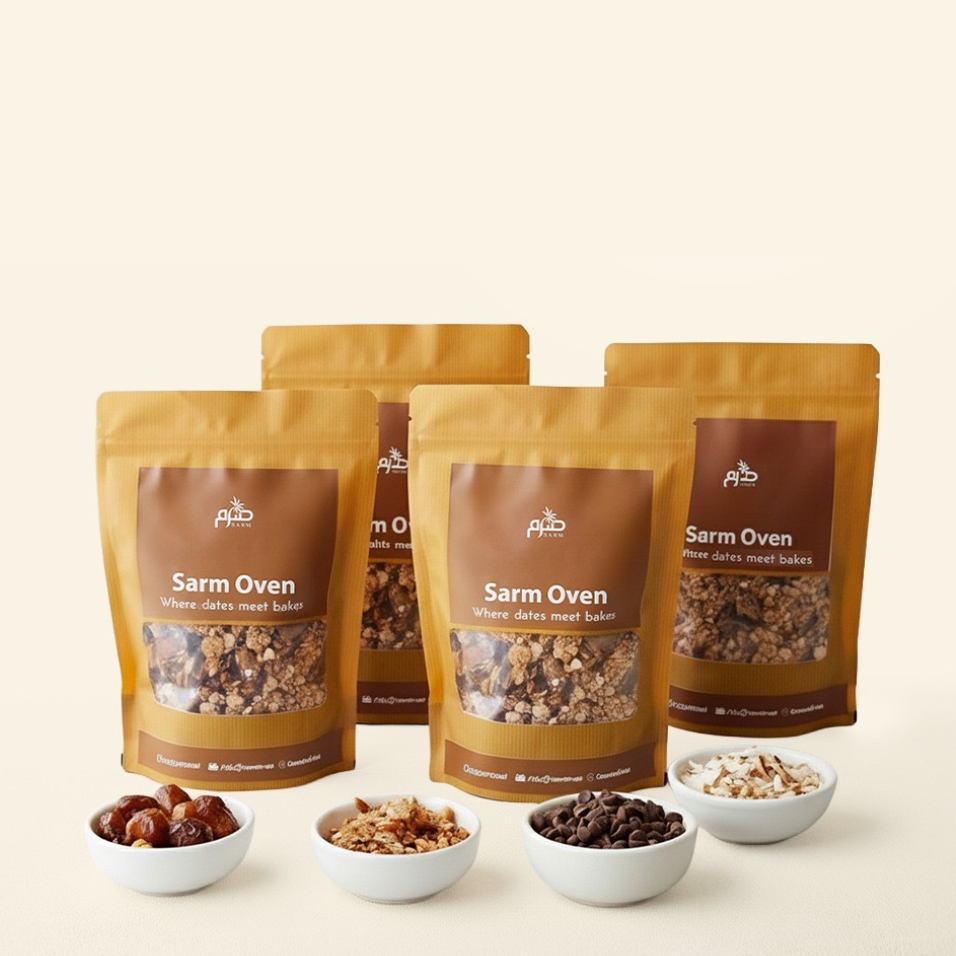طقم غرانولا رمضان (أربع نكهات مميزة)